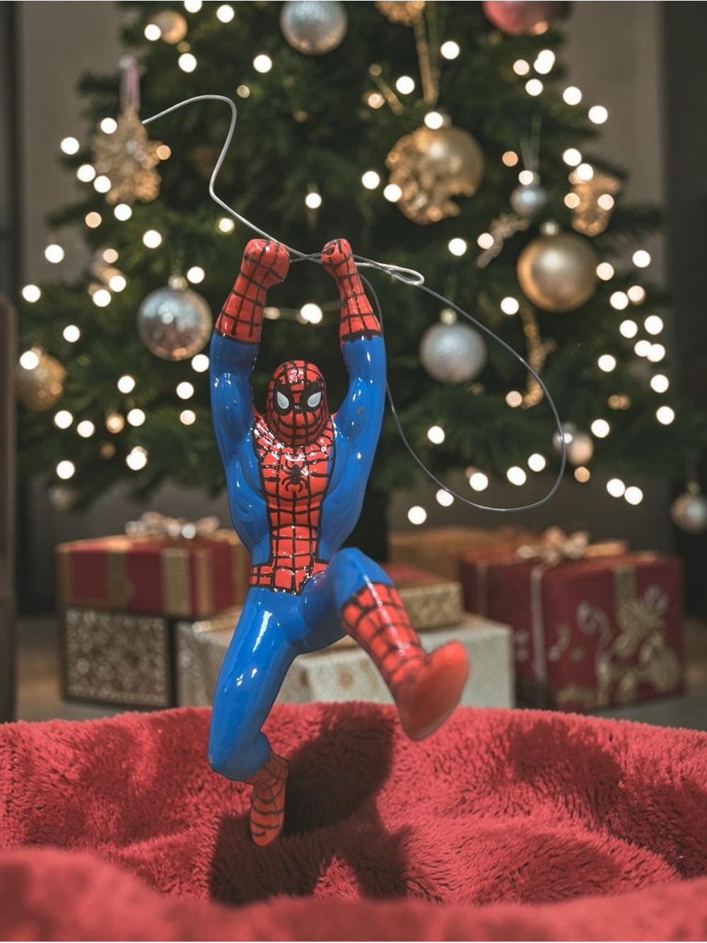 Kurt S. Adler Vintage 2002 Marvel Ultimate SpiderMan Christmas Ornament NEW tree